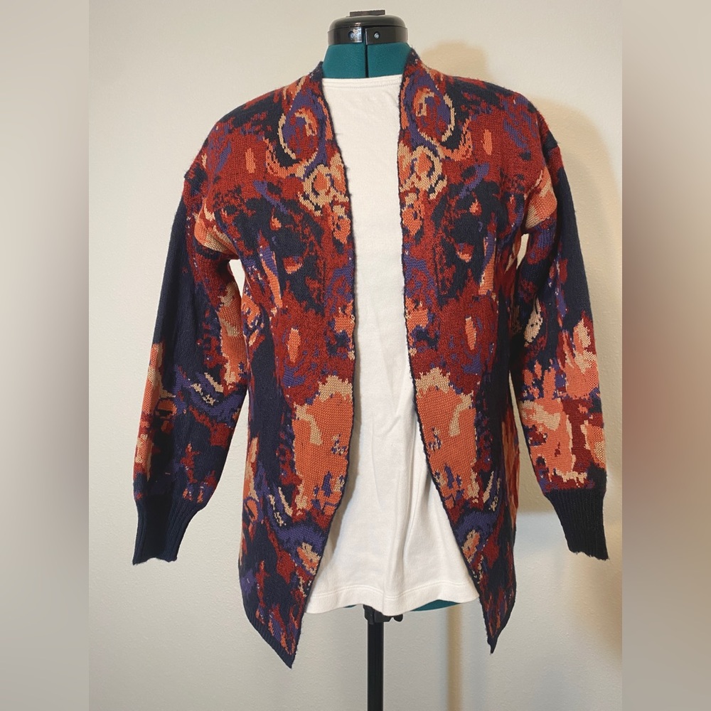 XS Adyson Parker Knit Jacquard Cardigan NWT - Picture 9 of 11